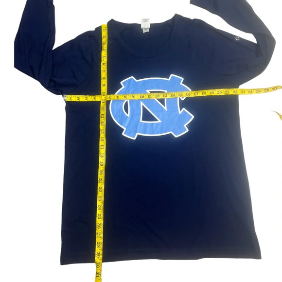 Pink Victoria’s Secret Collegiate Collection North Carolina Long Sleeve Shirt L - Picture 5 of 10